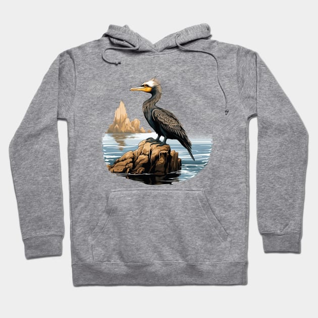 Cormorant Hoodie by zooleisurelife